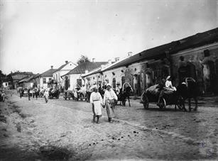 Street in Klevan, 1920s - 1930s Street in Klevan, 1920s - 1930s
