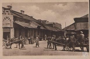 Jews on market in Kovel, 1906-1918 Jews on market in Kovel, 1906-1918