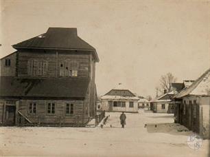 Synagogue in Poryck, beginning of the XX century Synagogue in Poryck, beginning of the XX century