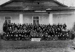 Tarbut School Students and School Board, 1935 Tarbut School Students and School Board, 1935
