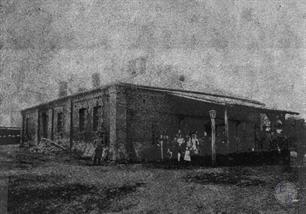 Bathhouse and Mikva, 1914. Built with the money of Moshe Ginsburg Bathhouse and Mikva, 1914. Built with the money of Moshe Ginsburg
