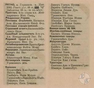 Ratne in the 1913 reference book Ratne in the 1913 reference book