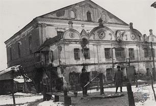 The synagogue was erected in the 18th century Destroyed in the 1950s. The synagogue was erected in the 18th century Destroyed in the 1950s.