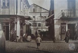 Synagogue in Volodymyr, 1917 Synagogue in Volodymyr, 1917