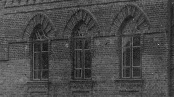 Stars of David on the windows Stars of David on the windows