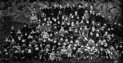 The students and teachers of “Tarbut” School in Korets, 1933 The students and teachers of “Tarbut” School in Korets, 1933
