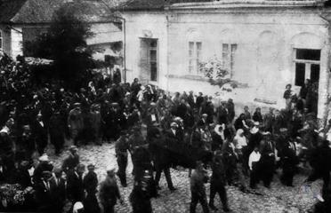 The funeral of the Unknown Jewish soldier The funeral of the Unknown Jewish soldier