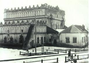 Great synagogue in Luboml, 1939 Great synagogue in Luboml, 1939