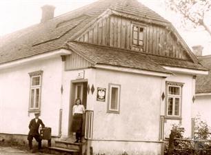 Polish postoffice in Trochimbrod, 1920-1930 Polish postoffice in Trochimbrod, 1920-1930