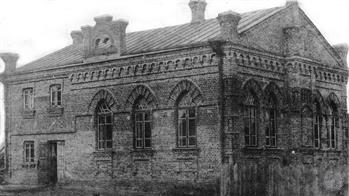 Synagogue in Volodymyrets, 1930s Synagogue in Volodymyrets, 1930s