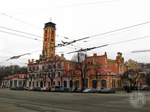 Пожарная часть с каланчой Пожарная часть с каланчой