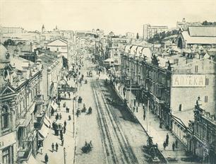 Улица Большая Васильковская, 1900 Улица Большая Васильковская, 1900