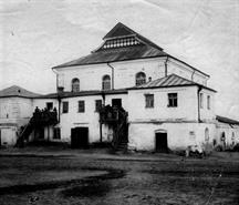 Большая синагога, фото экспедиции Ан-ского, 1912 Большая синагога, фото экспедиции Ан-ского, 1912